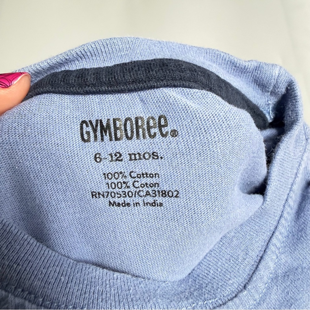 Bundle of Baby Boy’s T-shirts and Hoodie Sweatshirt Size 6-12 Months Gymboree - Picture 7 of 13